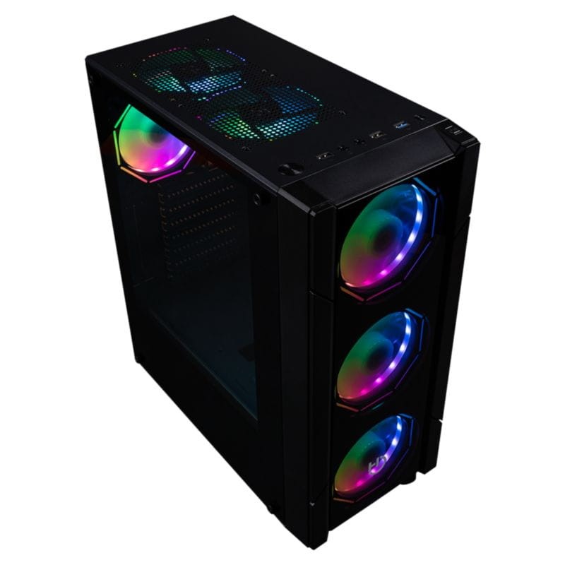 Boîtier PC Hiditec V30 ARGB SPCC Noir - Ítem2