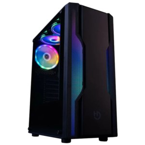 Hiditec V40 ARGB PRO Midi Tower Noir - Tour PC