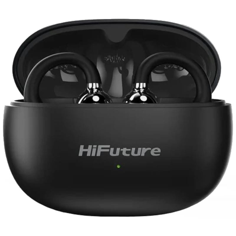 HiFuture FlexClip TWS Preto Metálico - Auriculares Bluetooth - Item