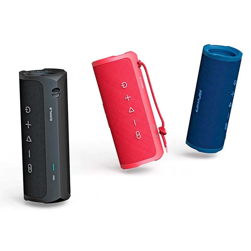 Altavoz Bluetooth HiFuture Ripple Rojo - Ítem5