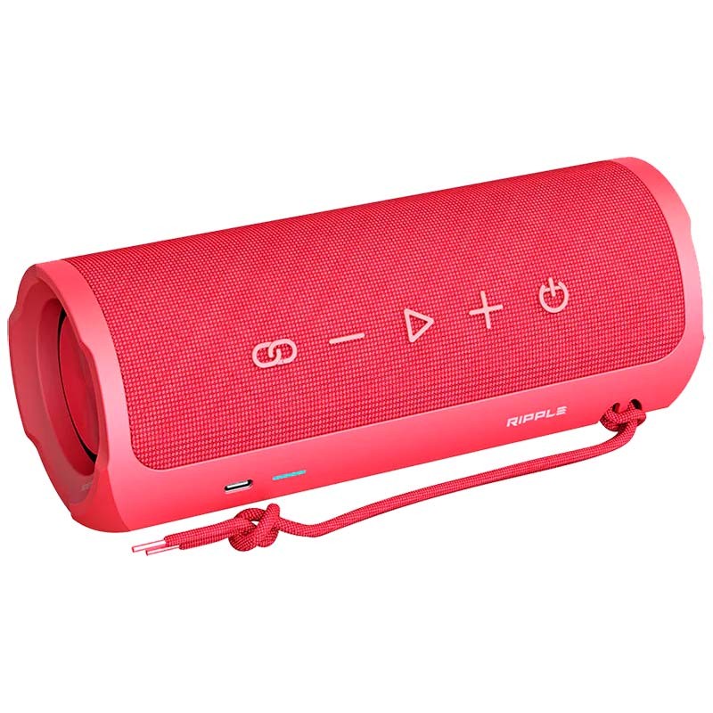 Alto-falante Bluetooth HiFuture Ripple Vermelho - Item1