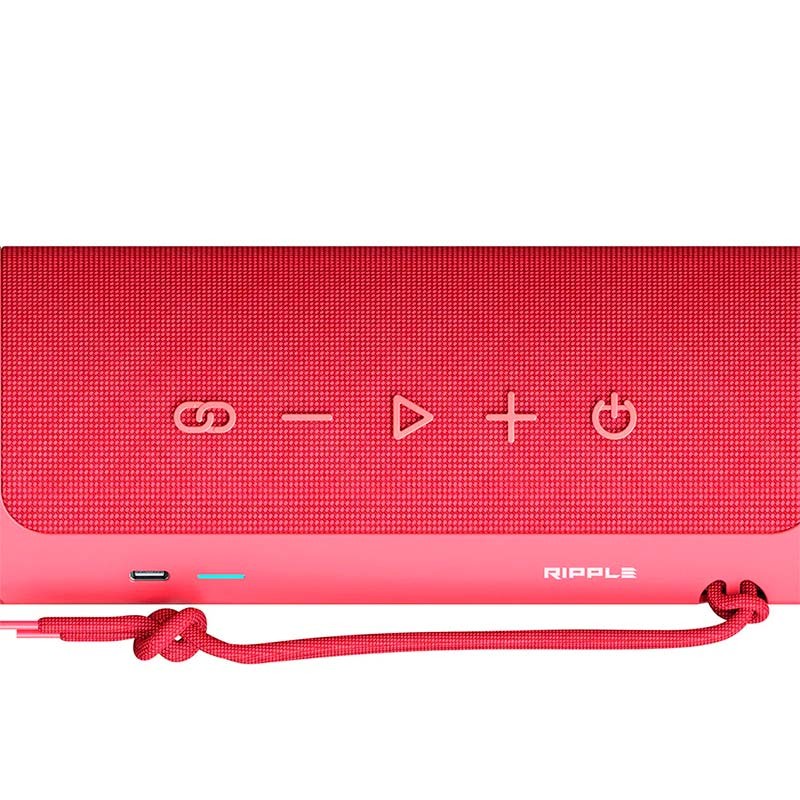 Altavoz Bluetooth HiFuture Ripple Rojo - Ítem4