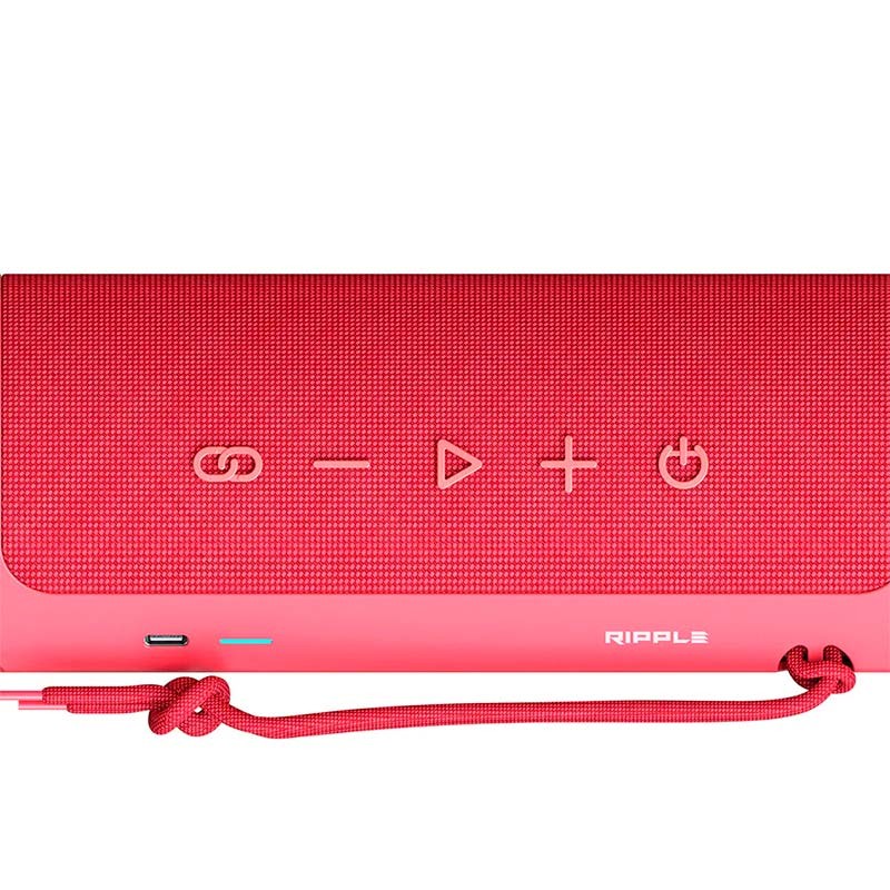 Alto-falante Bluetooth HiFuture Ripple Vermelho - Item4