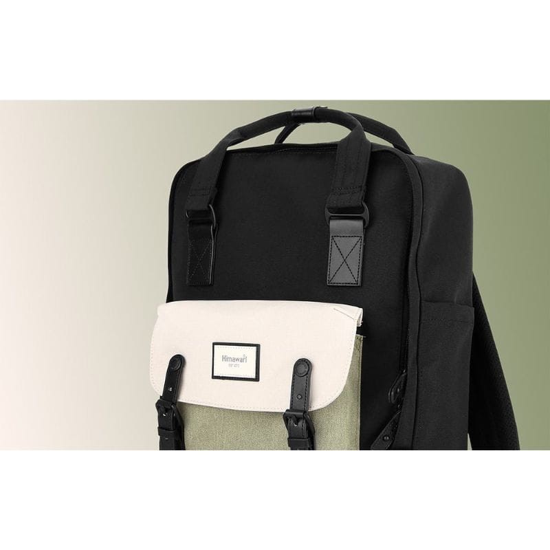 Himawari 1010 noir et vert - Sac à dos pour ordinateur portable - Ítem3