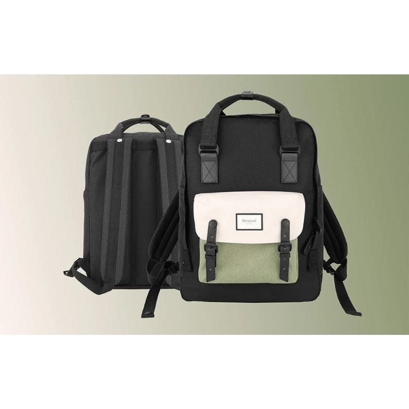 Himawari 1010 noir et vert - Sac à dos pour ordinateur portable - Ítem4