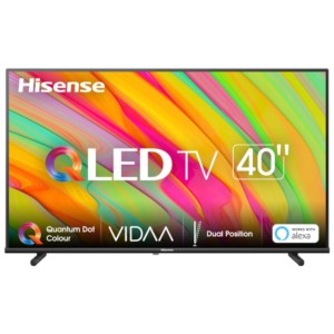 Hisense 40A5KQ 40 QLED Full HD SmartTV WiFi Preto - Televisão