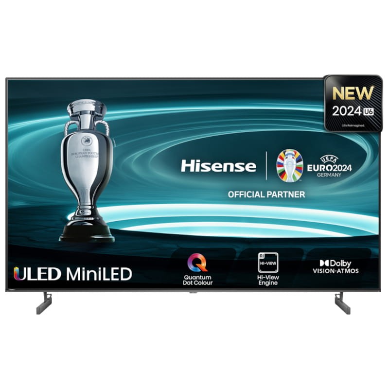Hisense 50U6NQ 50 4K Ultra HD Smart TV Wifi Gray- Télévision - Ítem