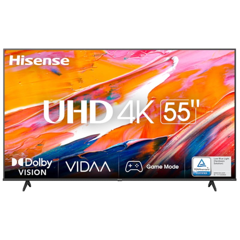 Hisense 55A6K 55 Ultra HD 4K Smart TV WiFi Noir - Télévision - Ítem