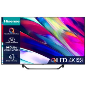 Hisense 55A7KQ 55 QLED 4K Ultra HD Smart TV Wifi Preto - Televisão