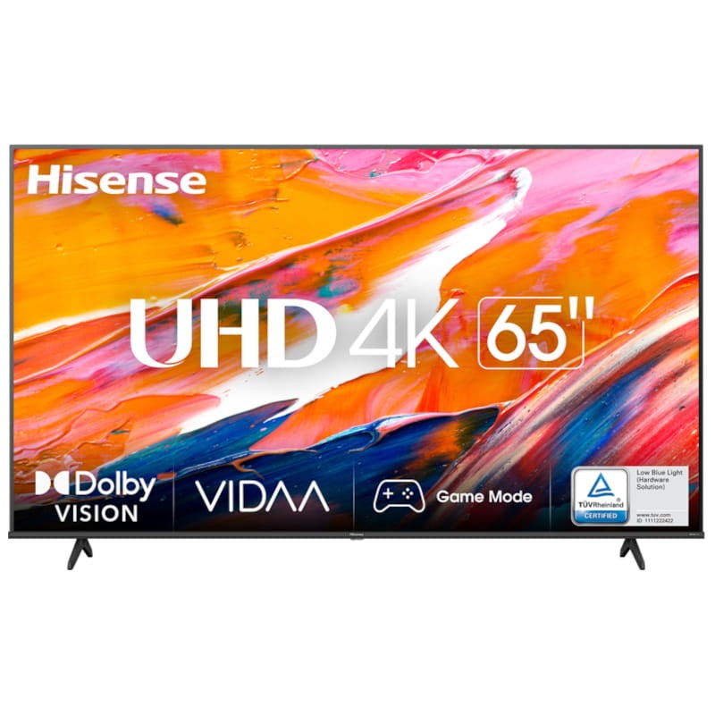 Hisense 65A6K 65 Ultra HD 4K Smart TV WiFi Negro - Televisión - Ítem