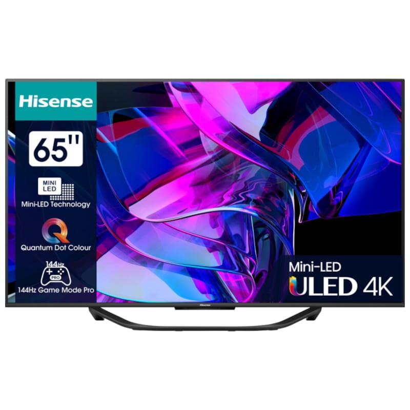 Hisense 65U7KQ 65 4K Ultra HD Smart TV Wifi Noir - Télévision - Ítem