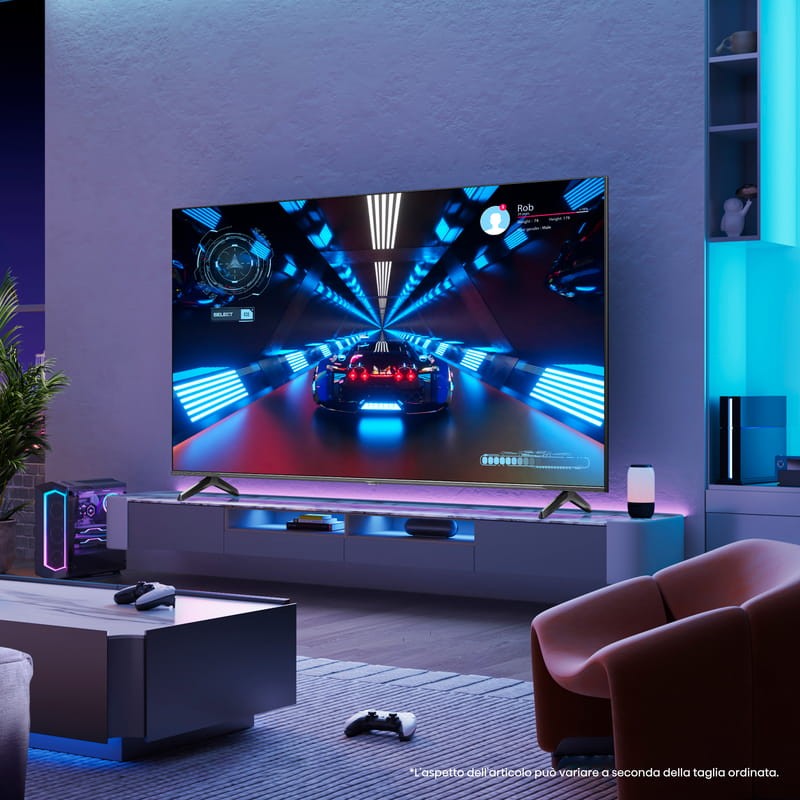Hisense 75E7NQ PRO 75 QLED 4K Ultra HD Smart TV Gris - Televisor - Ítem4