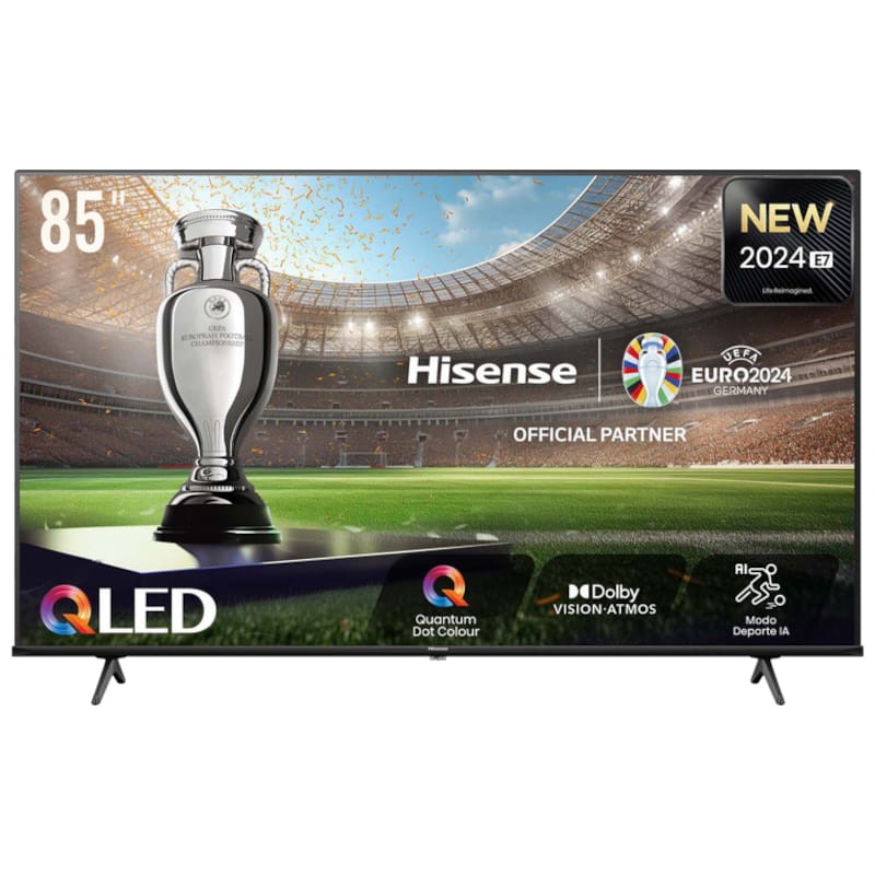 Hisense 85E7NQ PRO 85 4K Ultra HD Smart TV Wifi Negro - Televisor - Ítem
