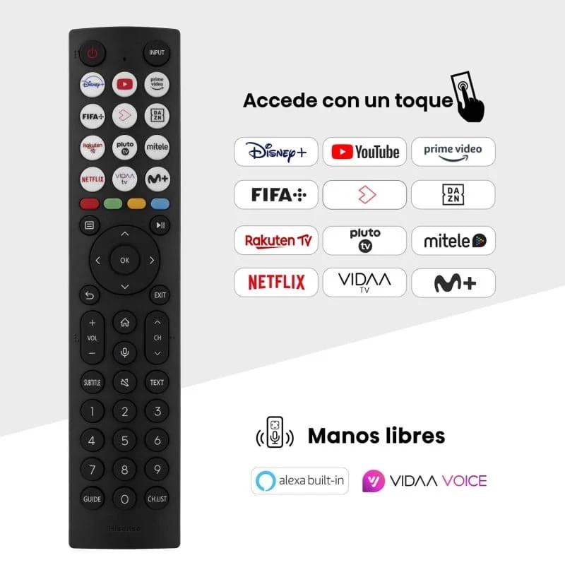 Hisense 85E7NQ PRO 85 4K Ultra HD Smart TV Wifi Negro - Televisor - Ítem1