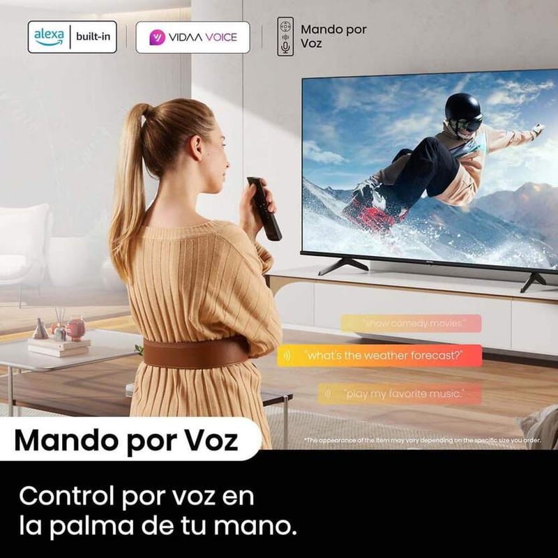 Hisense 85E7NQ PRO 85 4K Ultra HD Smart TV Wifi Negro - Televisor - Ítem3