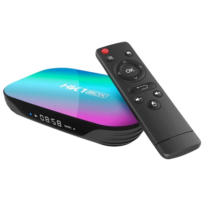 HK1 Box S905X3 4GB/32GB Android 9.0 Preto - Android TV - Item