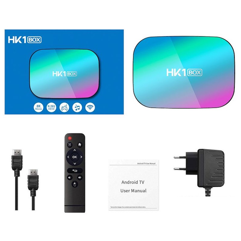 HK1 Box 4GB/64GB Android 9.0 - Android TV - Ítem3