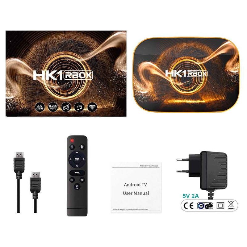 HK1 RBox 4Go/128Go Android 10 - Android TV - Ítem4