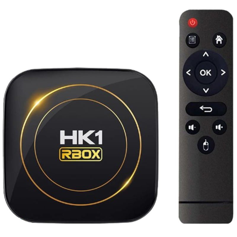 HK1 Rbox H8S H618 4GB/32GB Dual Wifi Bluetooth Android 12 - Android TV - Ítem