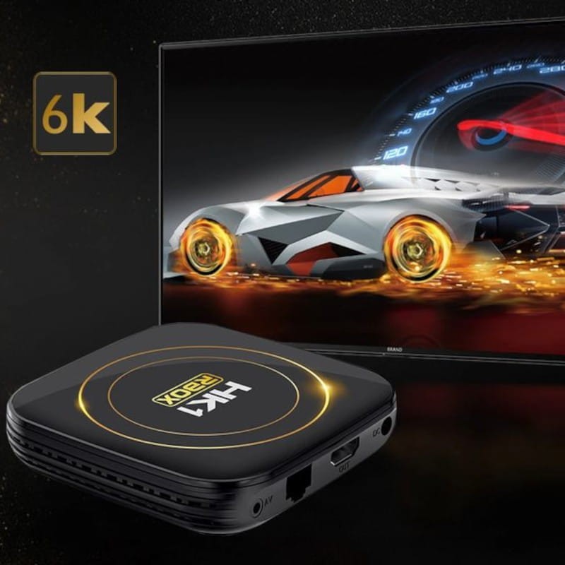 HK1 Rbox H8S H618 2 GB/16GB Dual Wifi Bluetooth Android 12 - Android TV - Item2