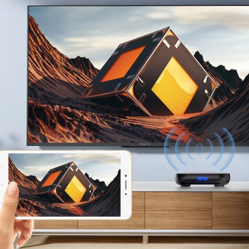 HK1 Rbox H8S H618 2 GB/16GB Dual Wifi Bluetooth Android 12 - Android TV - Item3