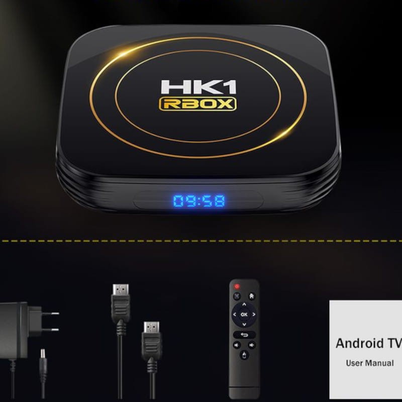 HK1 Rbox H8S H618 2 GB/16GB Dual Wifi Bluetooth Android 12 - Android TV - Item5