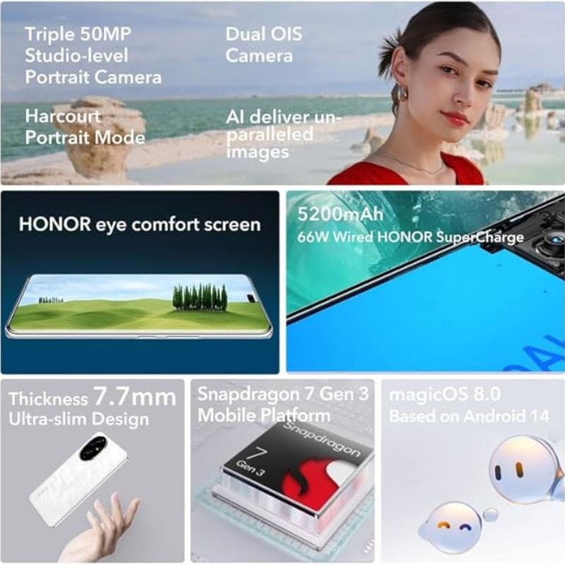 Honor 200 5G 12GB/512GB Verde - Item9