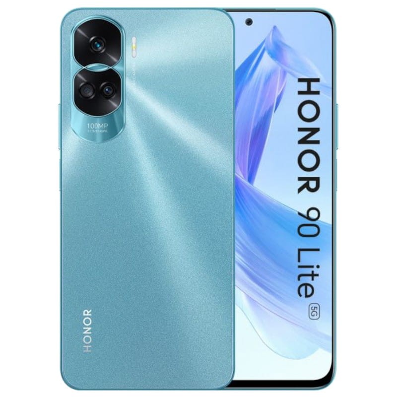 Honor 90 Lite 5G 8Go/256Go Cyan- Téléphone mobile - Ítem