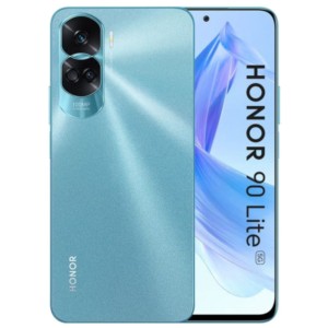 Honor 90 Lite 5G 8Go/256Go Cyan- Téléphone mobile