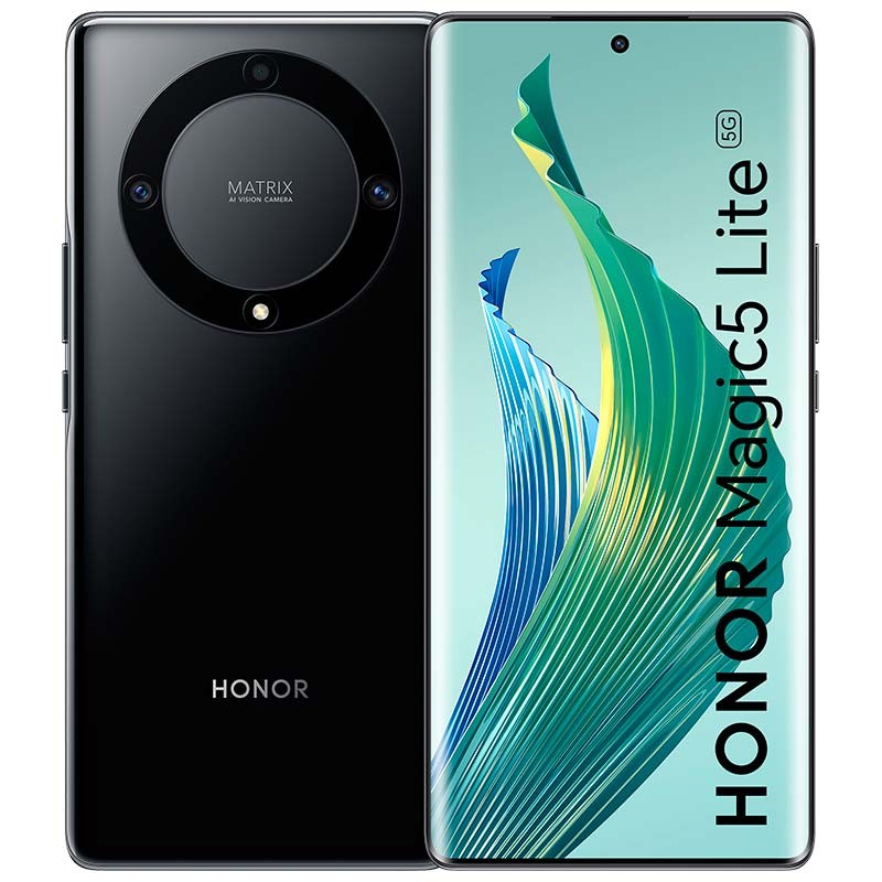 Honor Magic5 Lite 5G 8GB/256GB Preto - Telemóvel - Item