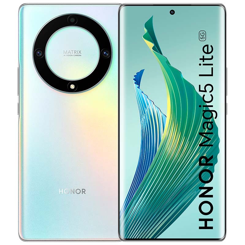 Honor Magic5 Lite 5G 8GB/256GB Prateado - Telemóvel - Sem Selo - Item