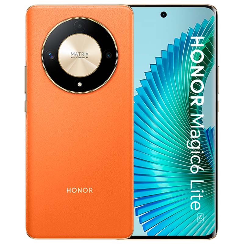 Honor Magic6 Lite 5G 8GB/256GB Naranja - Teléfono móvil - Ítem