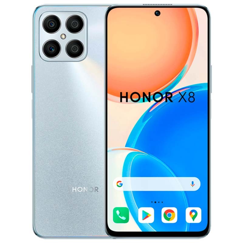 Teléfono móvil Honor X8 6GB/128GB Plata - Ítem