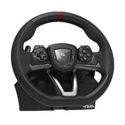 vue frontale et latérale du Volant HORI Racing Wheel APEX pour PS5, PS4 et PC