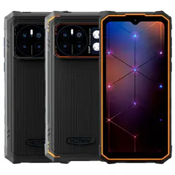 Telefone móvel Hotwav Cyber 13 Pro 12GB/256GB Laranja e preto