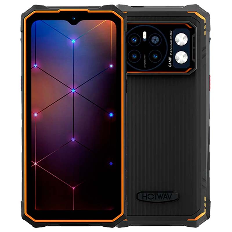 Hotwav Cyber 13 Pro 12GB/256GB Naranja - Teléfono móvil - Ítem