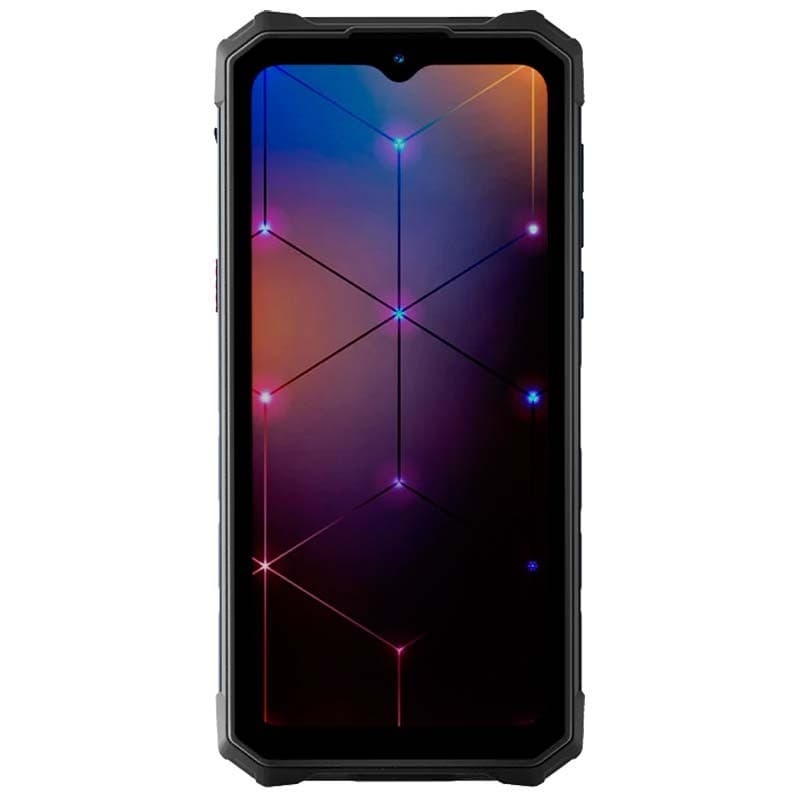 Vue avant du téléphone mobile Hotwav Cyber 13 Pro 12 Go/256 Go Noir