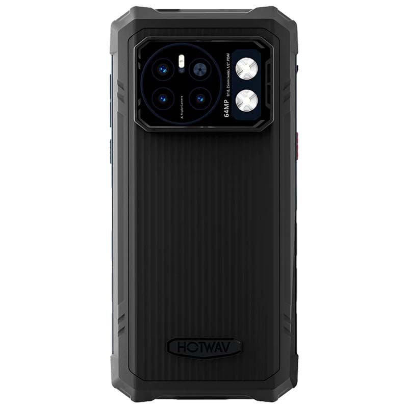 Vue arrière du téléphone mobile Hotwav Cyber 13 Pro 12 Go/256 Go Noir