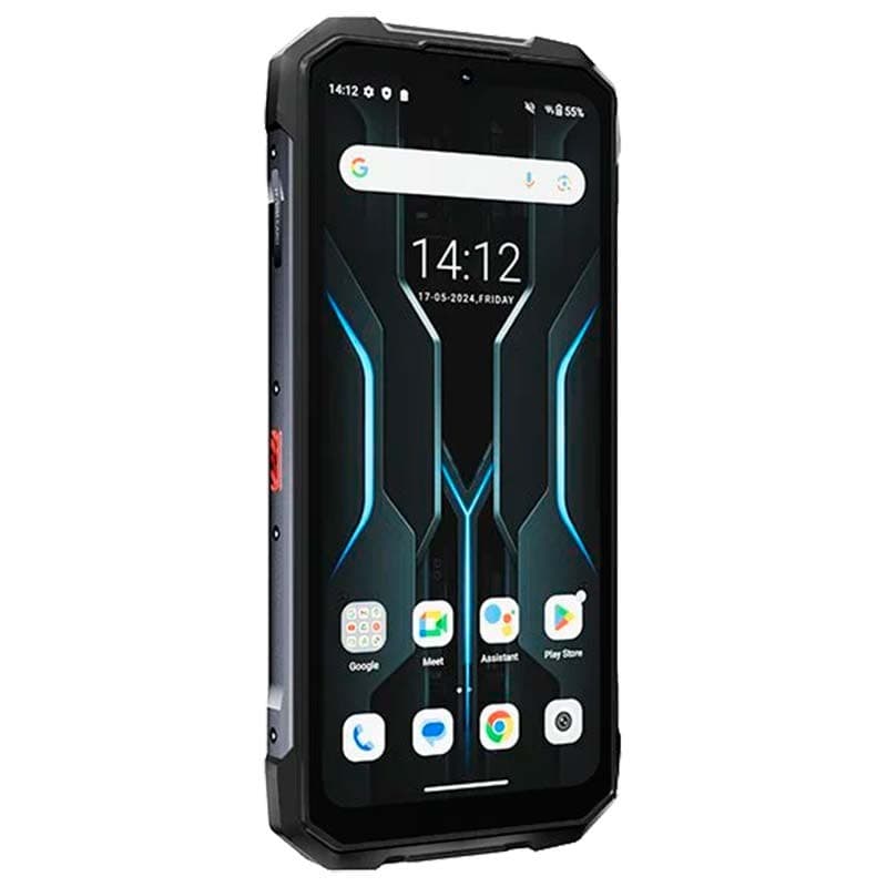 Hotwav Hyper 7 Pro 5G 16GB/256GB Preto - vista frontal e lateral