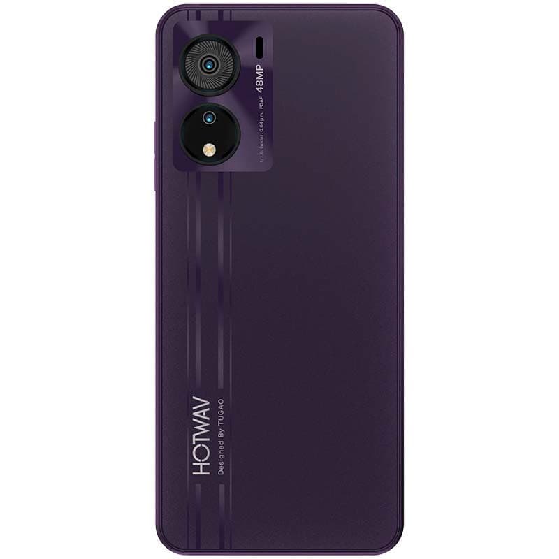 Hotwav Note 12 EF 4GB/128GB Roxo - vista traseira