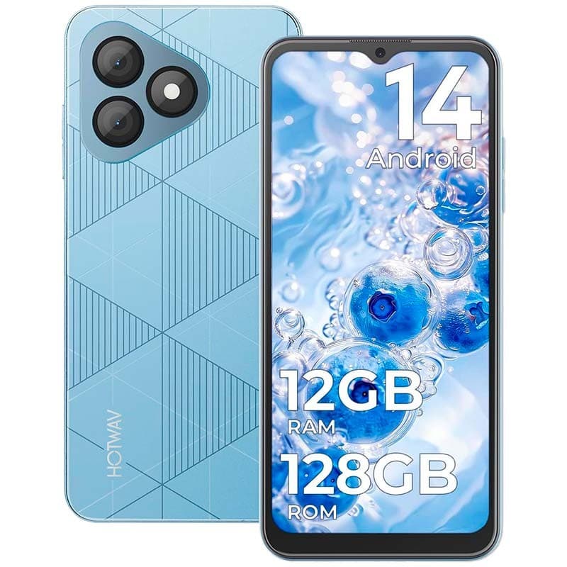 Hotwav Note 15 Pro 4GB/128GB Azul Claro - Telemóvel