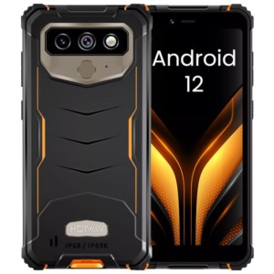 Hotwav T5 Pro 4Go/32Go Noir/Orange - Téléphone portable