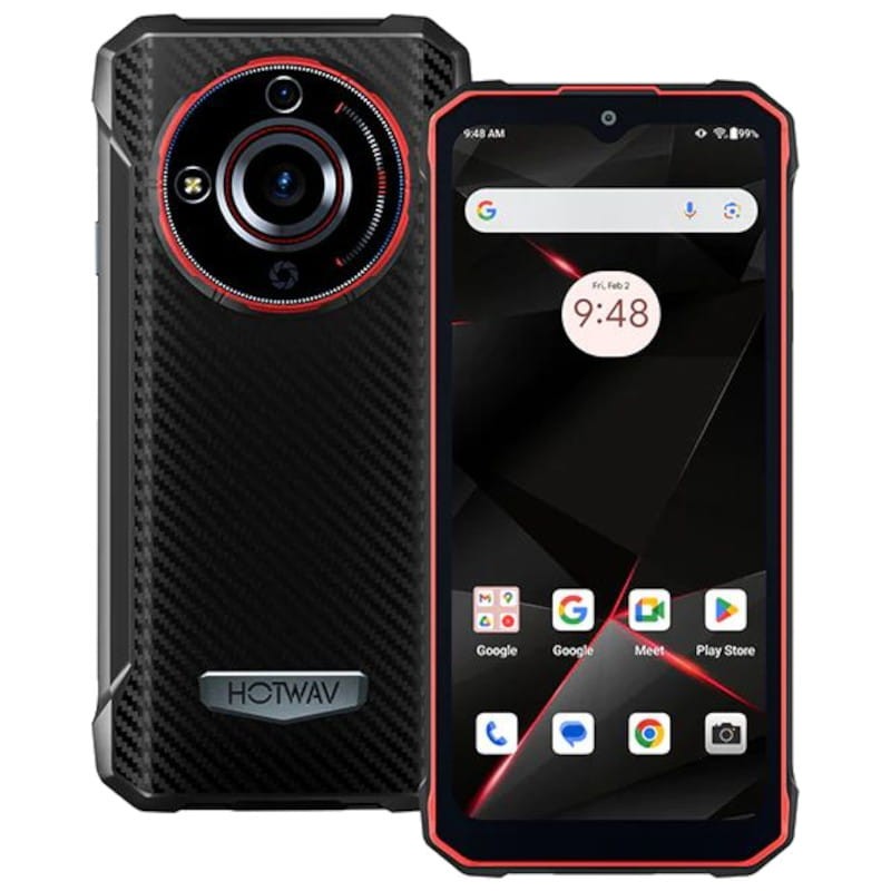 Hotwav T7 4Go/128Go Rouge - Téléphone Mobile robuste - Ítem