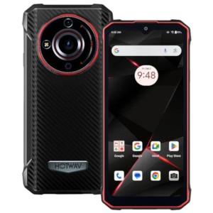 Hotwav T7 4Go/128Go Rouge - Téléphone Mobile robuste