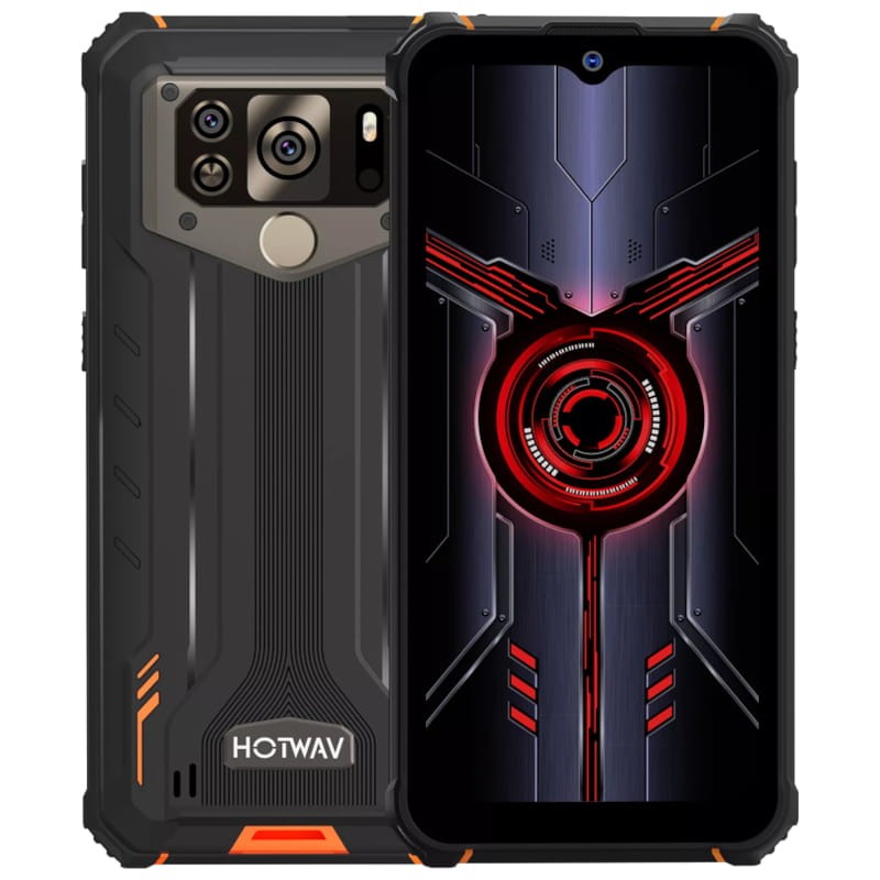 Hotwav W10 4GB/32GB Negro/Naranja - Teléfono Móvil - Desprecintado - Ítem