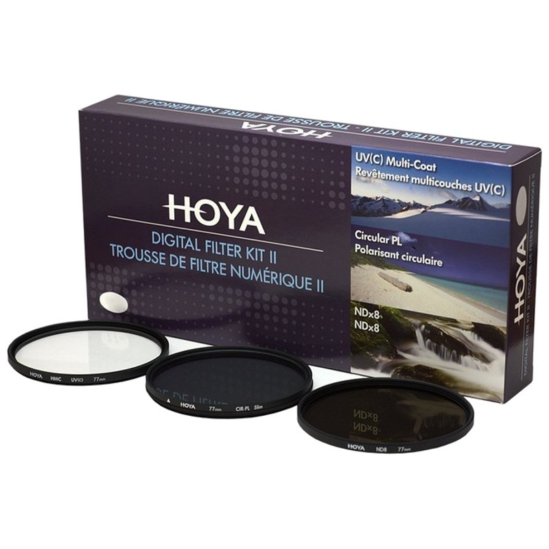 Hoya Digital Kit Filtro II 55mm - Pack de filtros para Cámara
