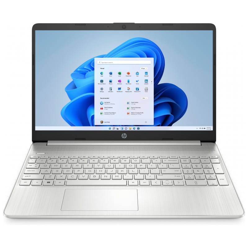 HP 15s-eq2185ns AMD Ryzen 7-5700U/8GB/512GB/Wi-Fi 5/Windows 11 Home Plata - Portátil 15.6 - Ítem