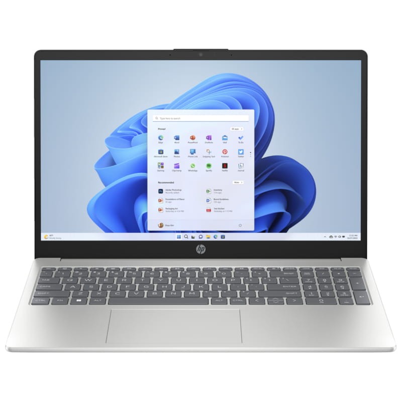 HP 15-fd0038ns Intel Core i3-N305/8GB/512GB SSD/Win11Home Plata - Portátil 15.6 - Ítem