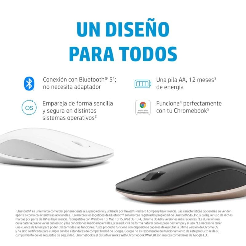 HP 410 Bluetooth Noir/Argent - Souris sans fil - Ítem6