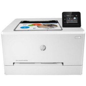 Impressora HP Color LaserJet Pro M255dw colorida Impressão frente e verso Wi-Fi branco